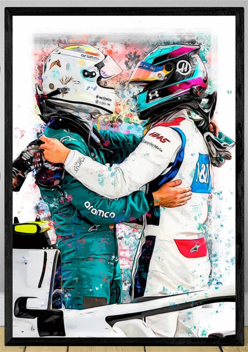 Daedalus Designs - Driver Poster Racing F1 Canvas Art - Review