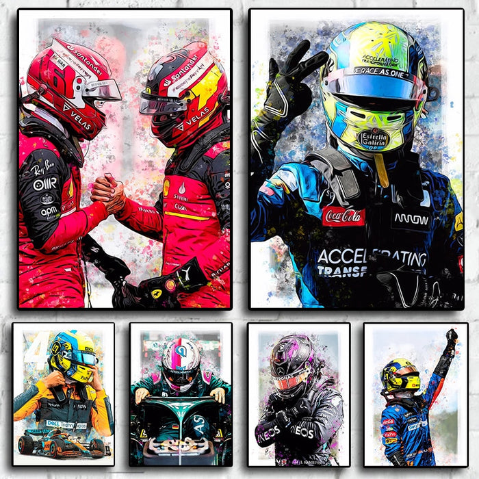 Daedalus Designs - Driver Poster Racing F1 Canvas Art - Review